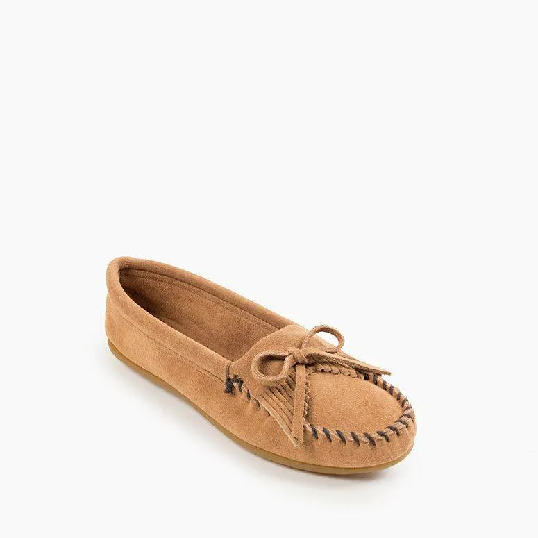 Minnetonka Women's Kilty Hardsole Moccasin Shoe