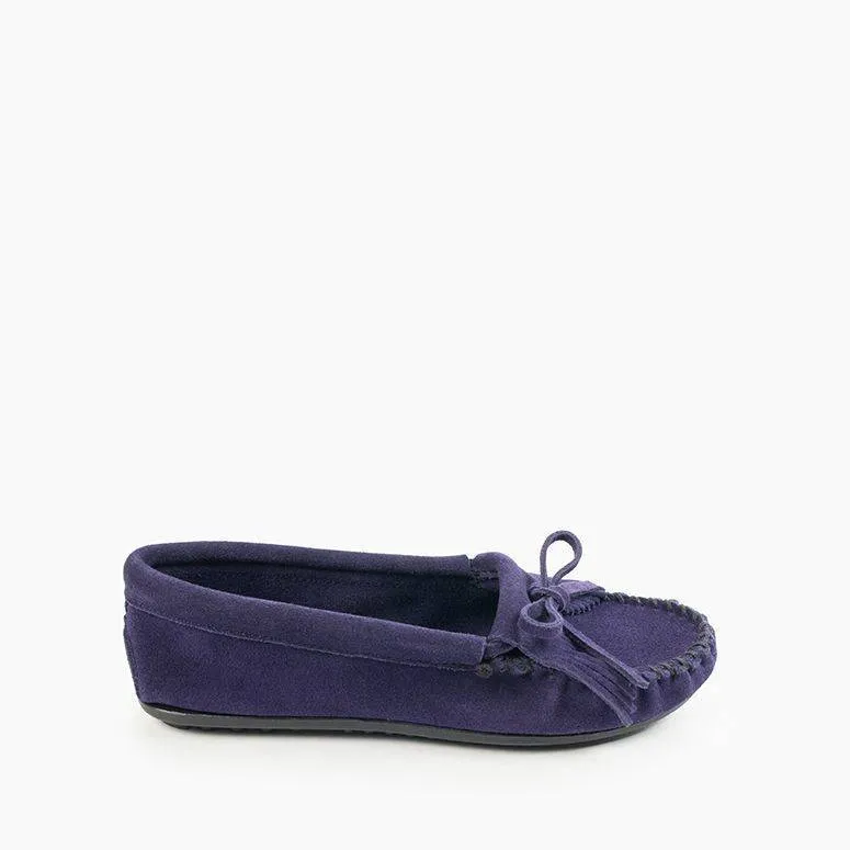 Minnetonka Women's Kilty Hardsole Moccasin Shoe