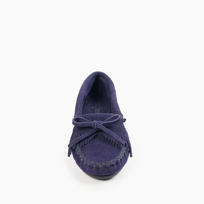Minnetonka Women's Kilty Hardsole Moccasin Shoe