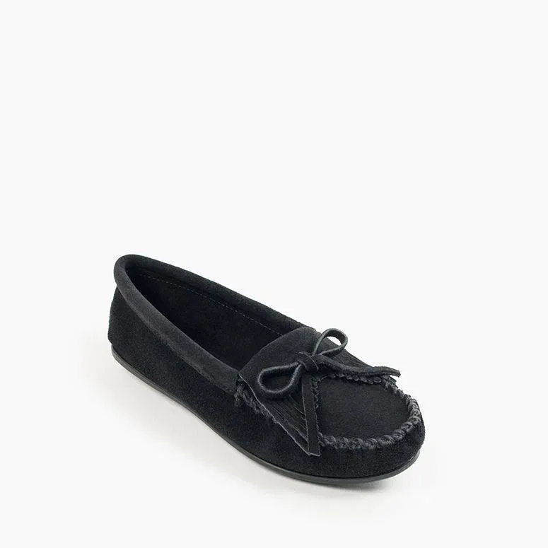 Minnetonka Women's Kilty Hardsole Moccasin Shoe