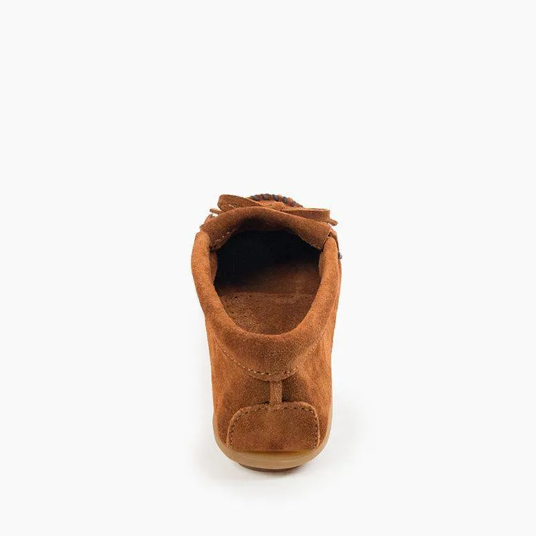 Minnetonka Women's Kilty Hardsole Moccasin Shoe