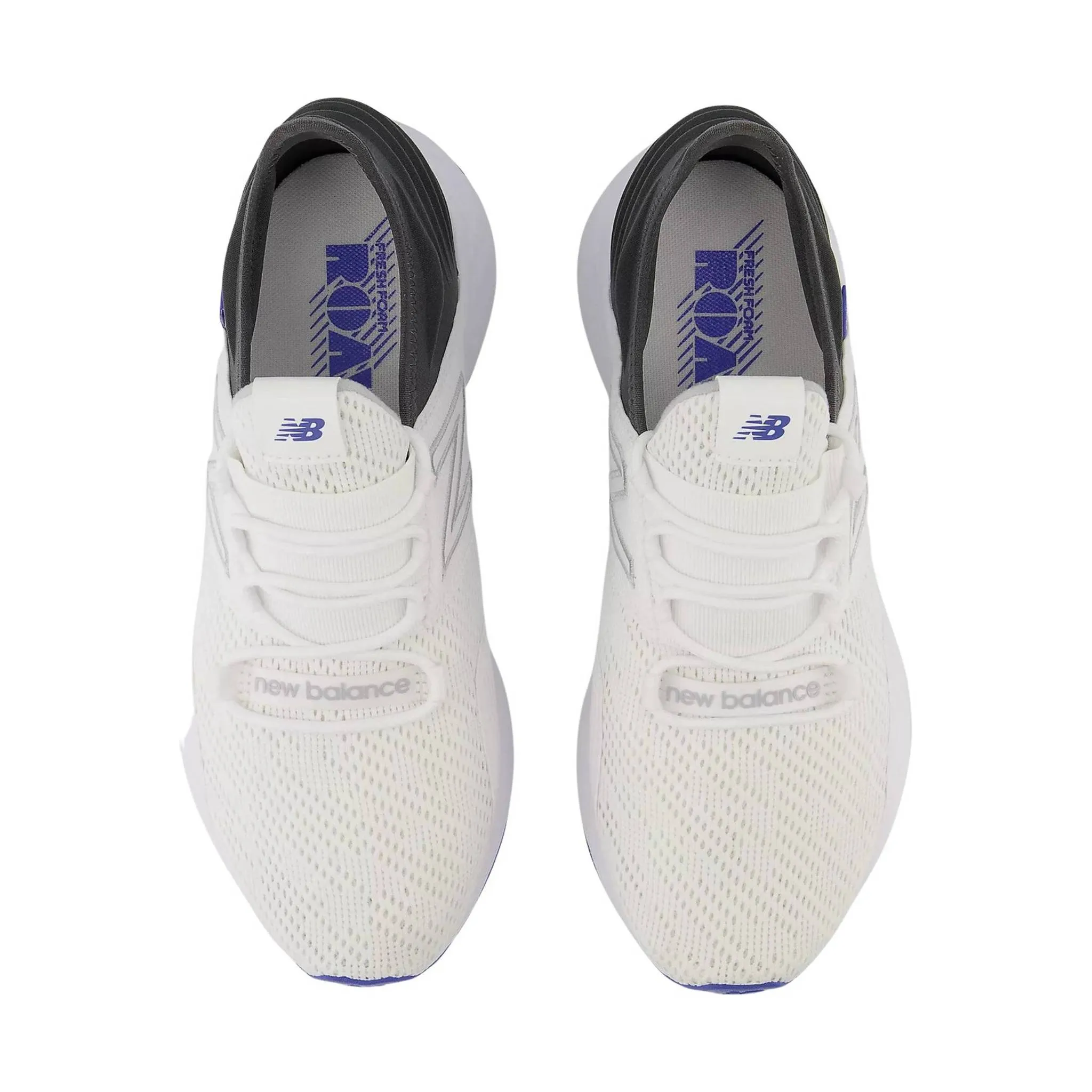 New Balance Men's Fresh Foam Roav Shoes - White/Black - ONLINE STORE CREDIT/EXCHANGE ONLY