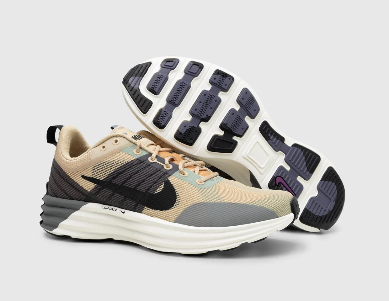 Nike Lunar Roam Sesame / Black - Smoke Grey