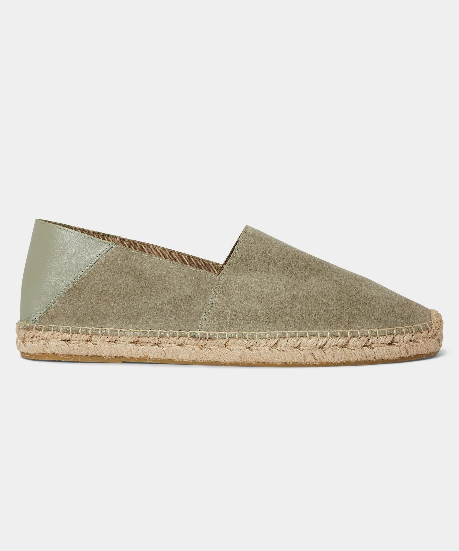 Nomad Suede Espadrille in Sage
