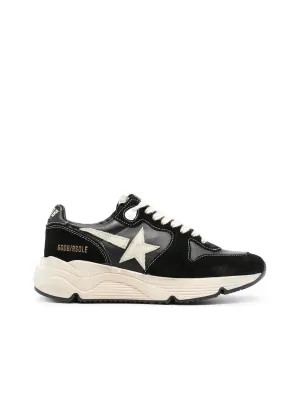 Panelled Leather Sneakers