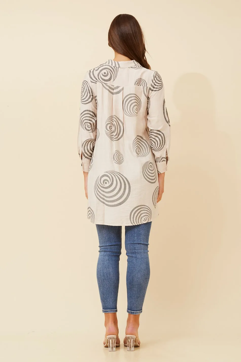 PATIA ABSTRACT PRINT SHIRT