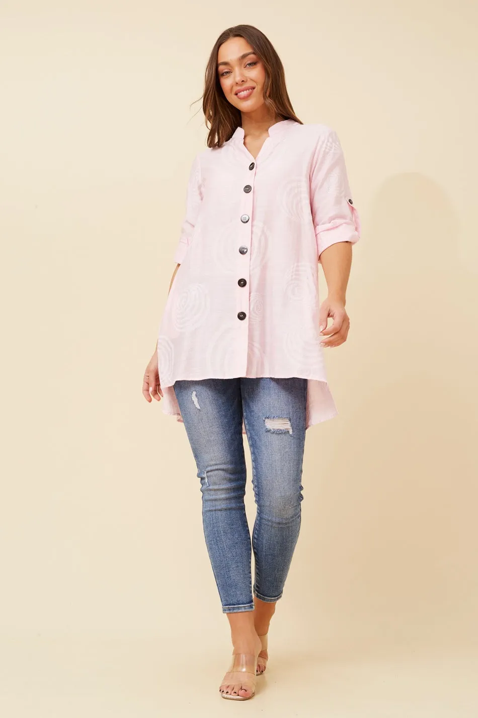 PATIA ABSTRACT PRINT SHIRT
