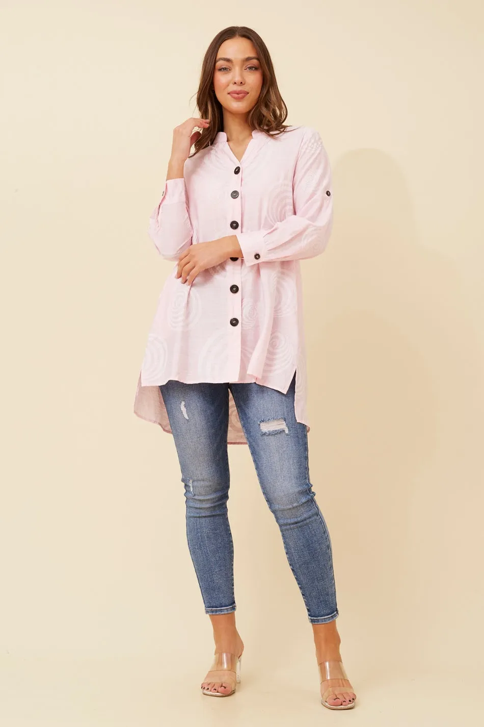 PATIA ABSTRACT PRINT SHIRT
