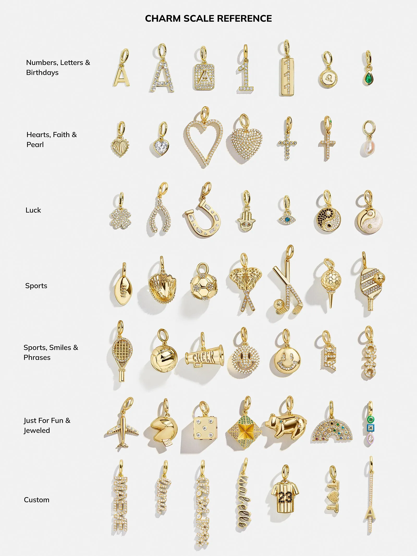 Pavé Initial Cluster Charm - K