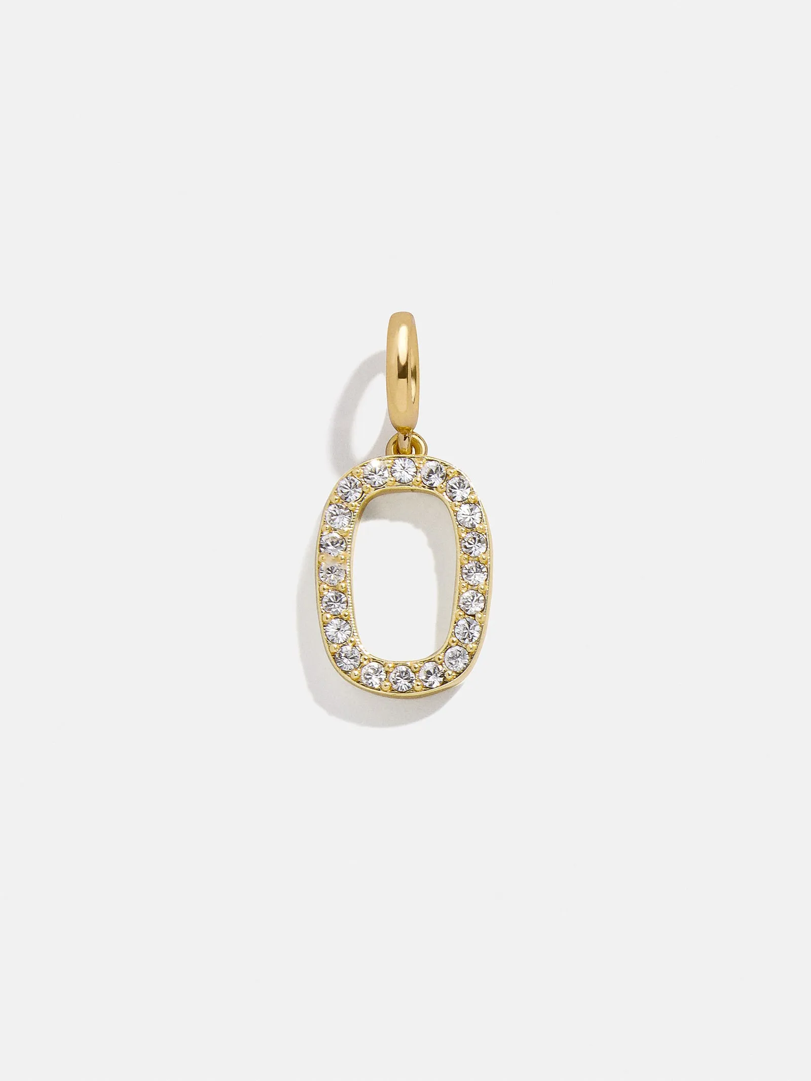 Pavé Number Cluster Charm - 0