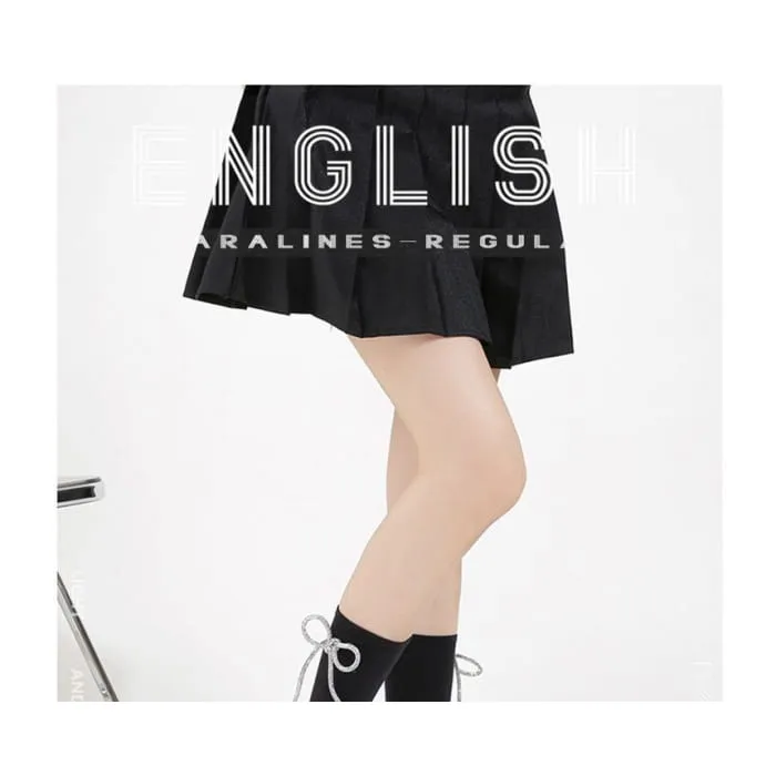 Plain Block Heel Loafers