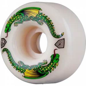Powell Peralta DF Green Dragon 56mm/36mm 93a White Wheels