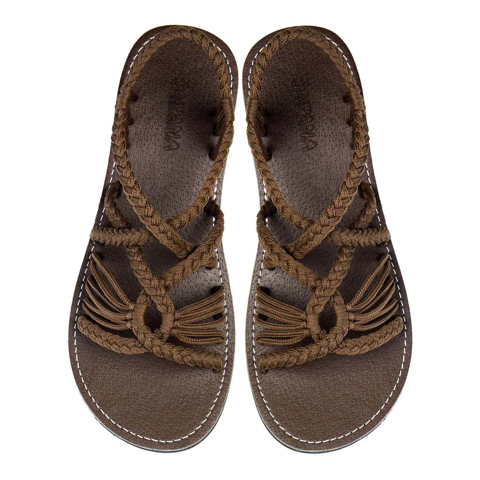 Relax - Taupe Rope Sandals