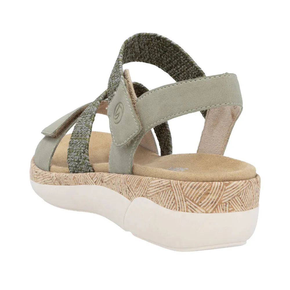 Remonte by Rieker Women's Jocelyn Sandals - Salbei/Olive