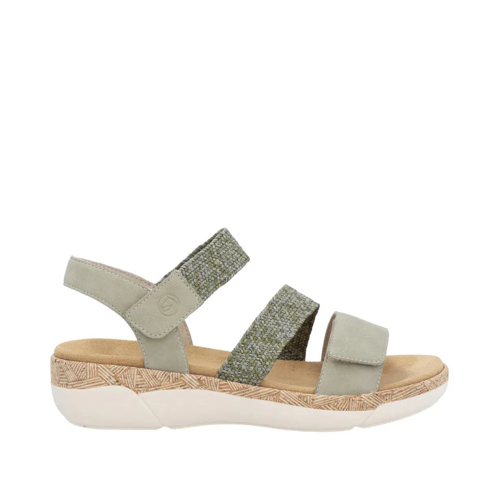 Remonte by Rieker Women's Jocelyn Sandals - Salbei/Olive