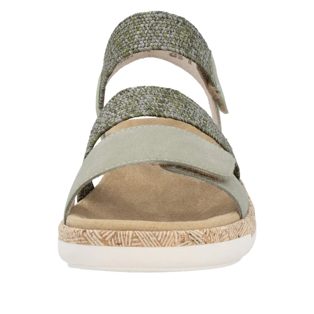 Remonte by Rieker Women's Jocelyn Sandals - Salbei/Olive