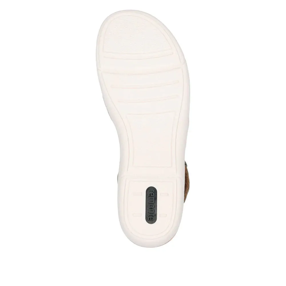 Remonte by Rieker Women's Jocelyn Sandals - Salbei/Olive