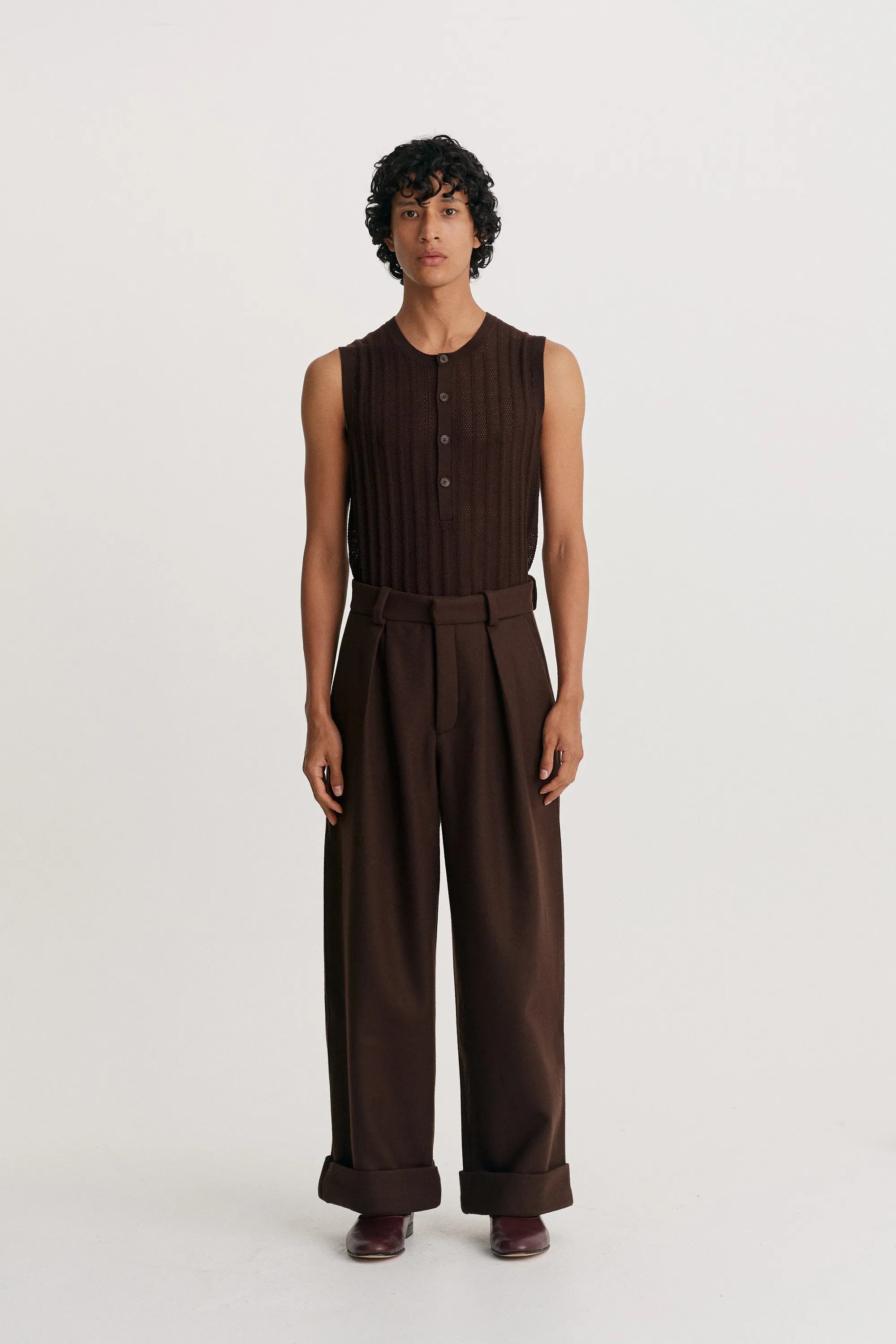 Roll Cuff Chino