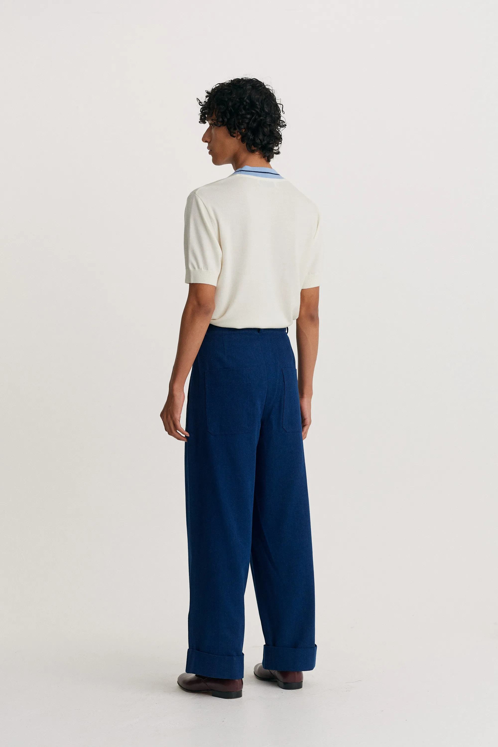 Roll Cuff Chino