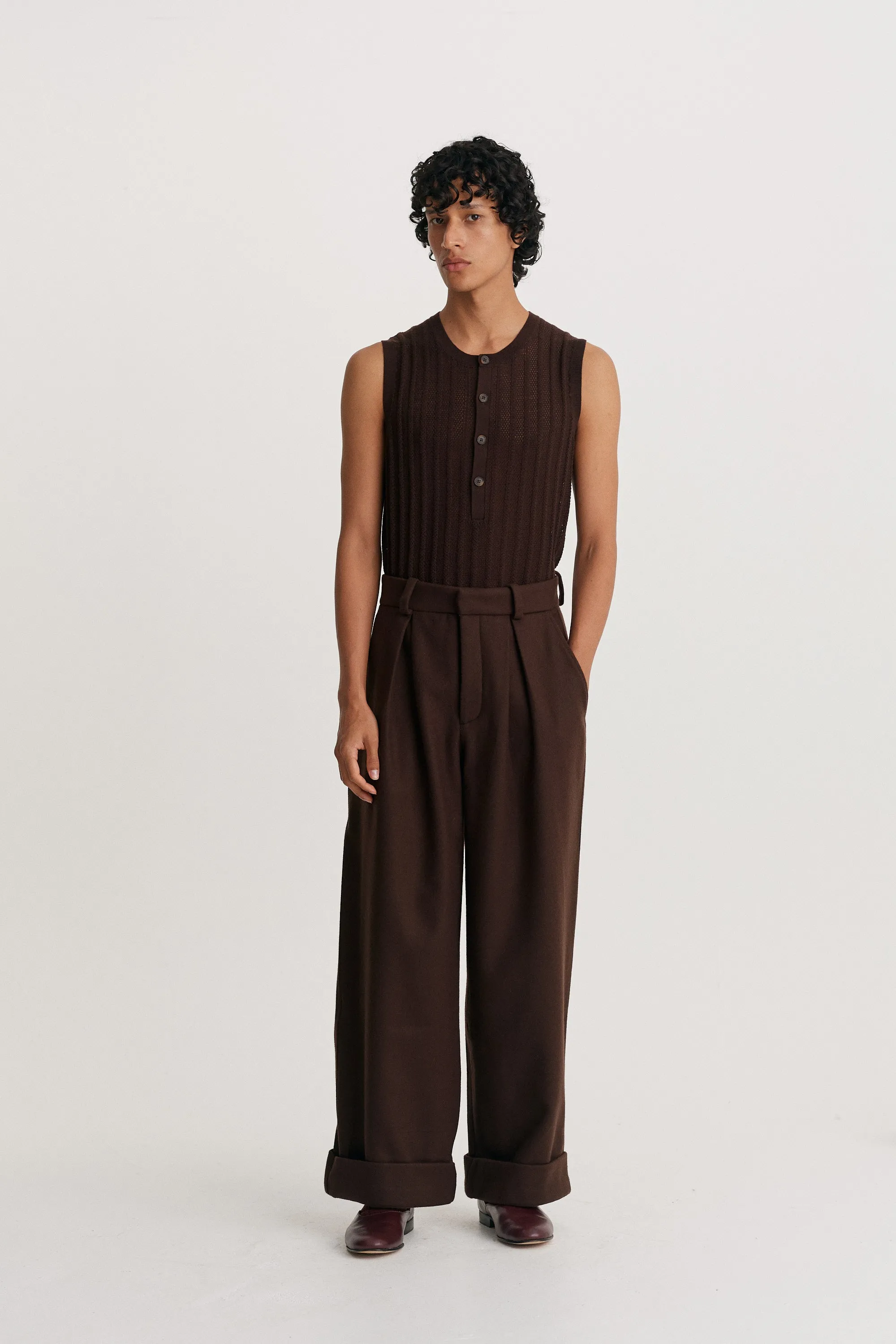 Roll Cuff Chino