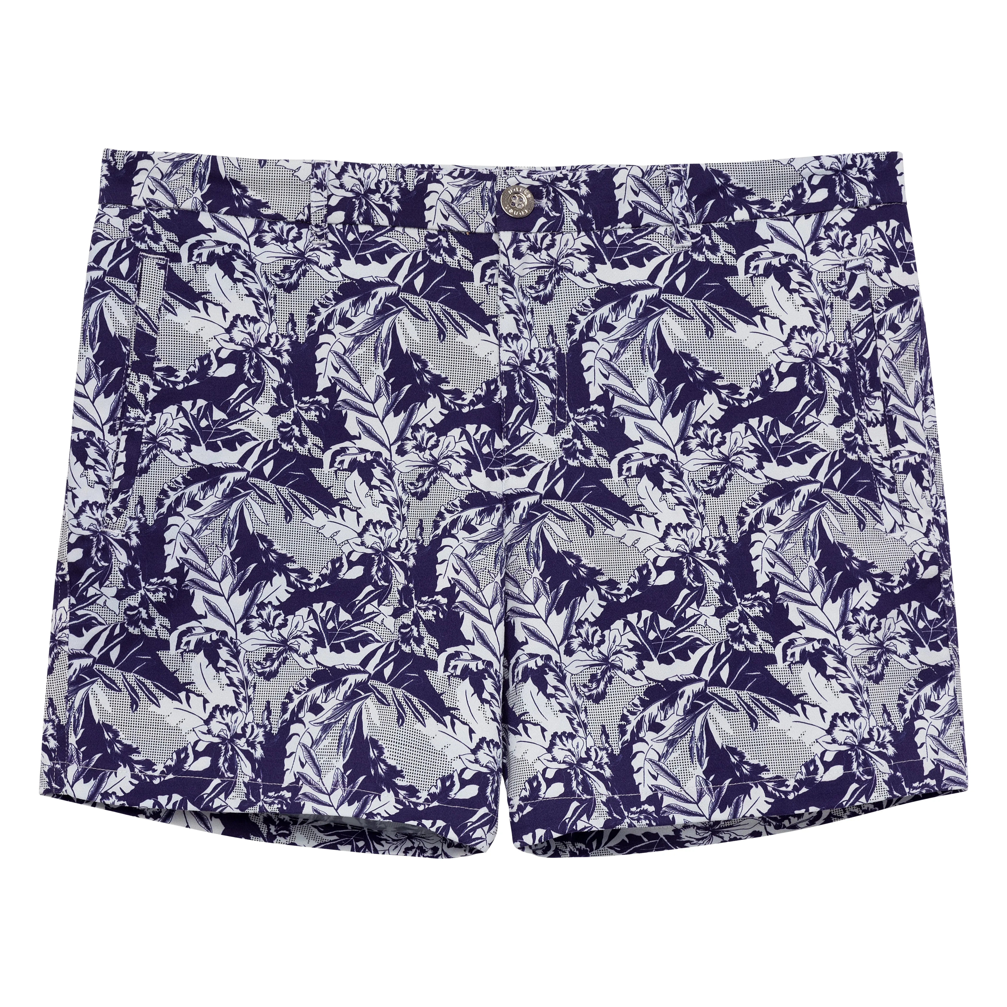 SAVE 70%- Navy Lichtenstein Print Holler Short