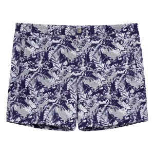 SAVE 70%- Navy Lichtenstein Print Holler Short