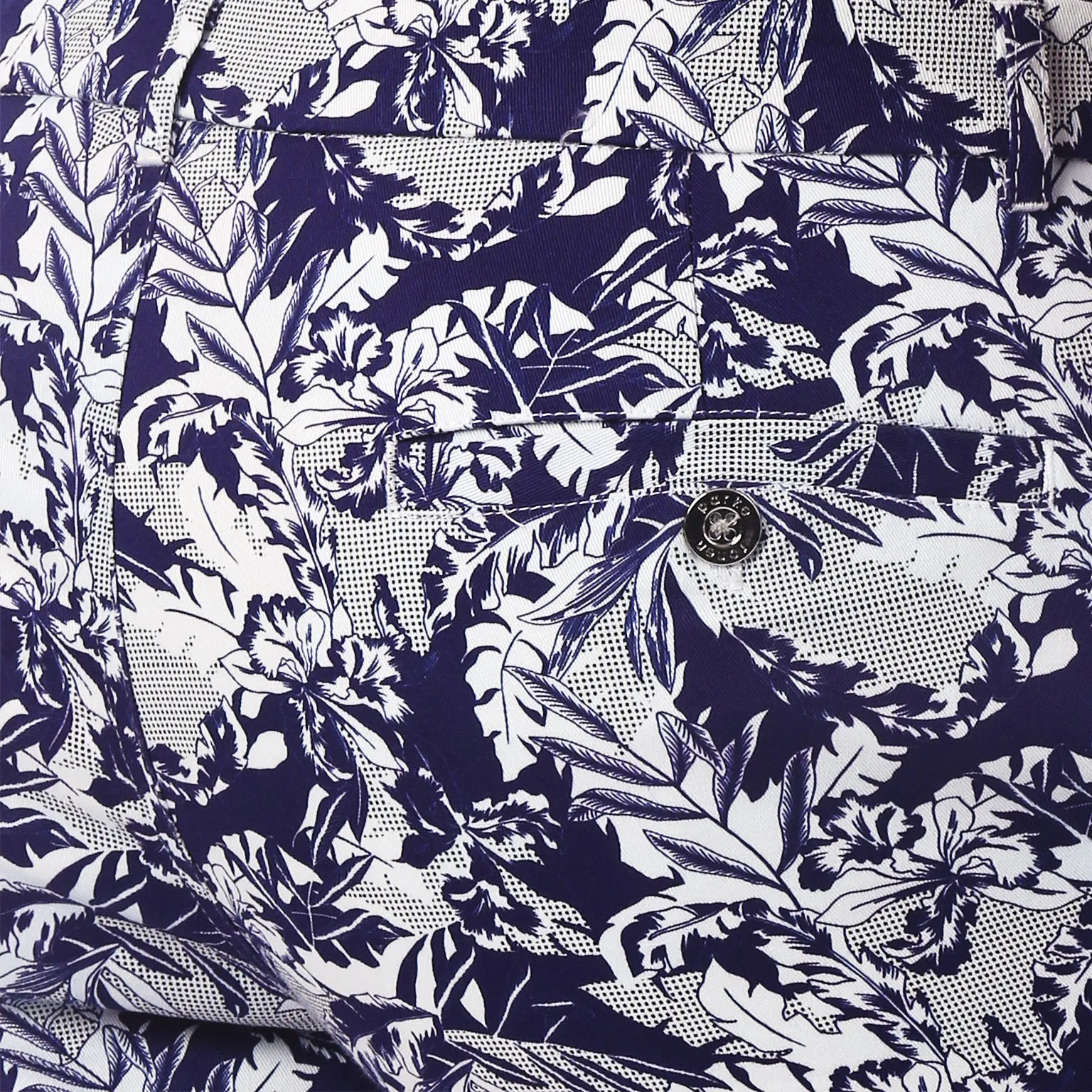 SAVE 70%- Navy Lichtenstein Print Holler Short