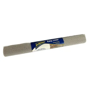 Sellotape 25189 Supreme Easy Liner Grey, 508mm x 1520mm