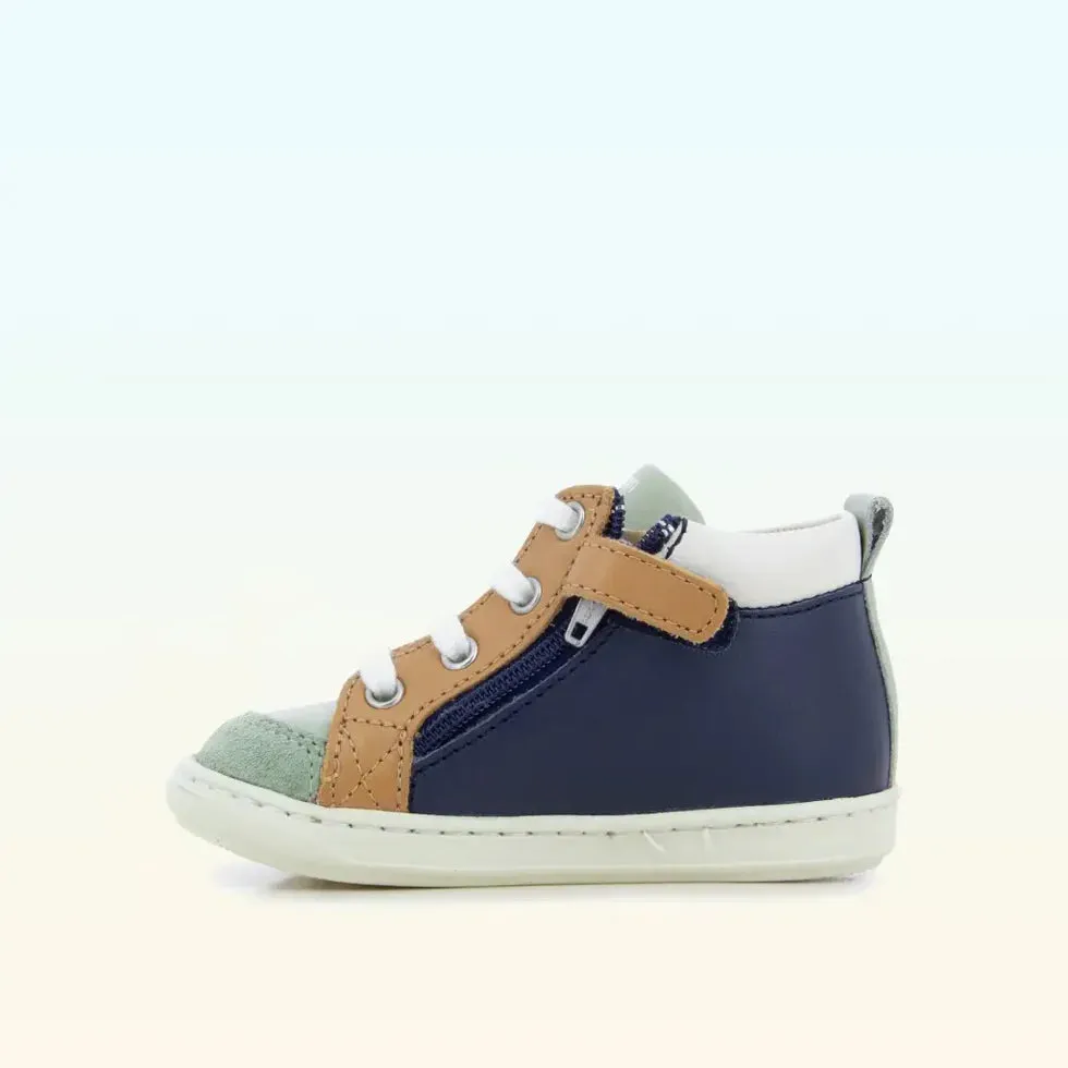 SHOO POM BOUBA BI ZIP Navy bottillons