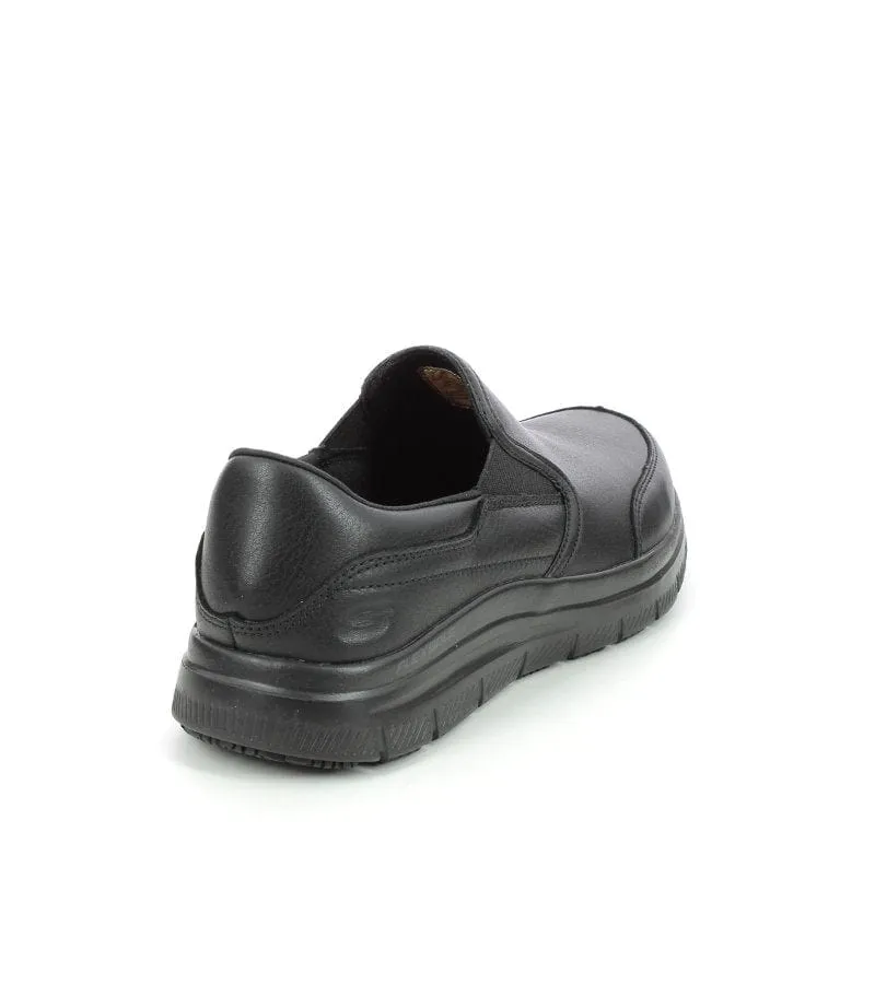 Skechers Mens Slip On Work Shoe Nampa - Groton 77157EC