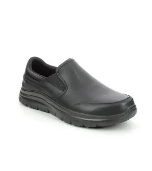 Skechers Mens Slip On Work Shoe Nampa - Groton 77157EC