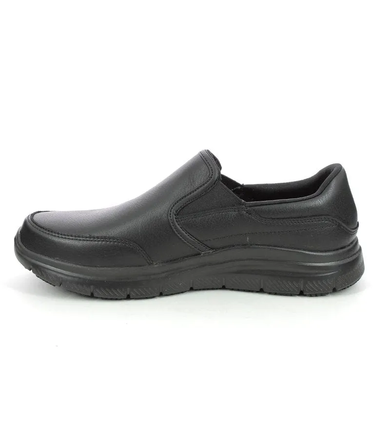 Skechers Mens Slip On Work Shoe Nampa - Groton 77157EC