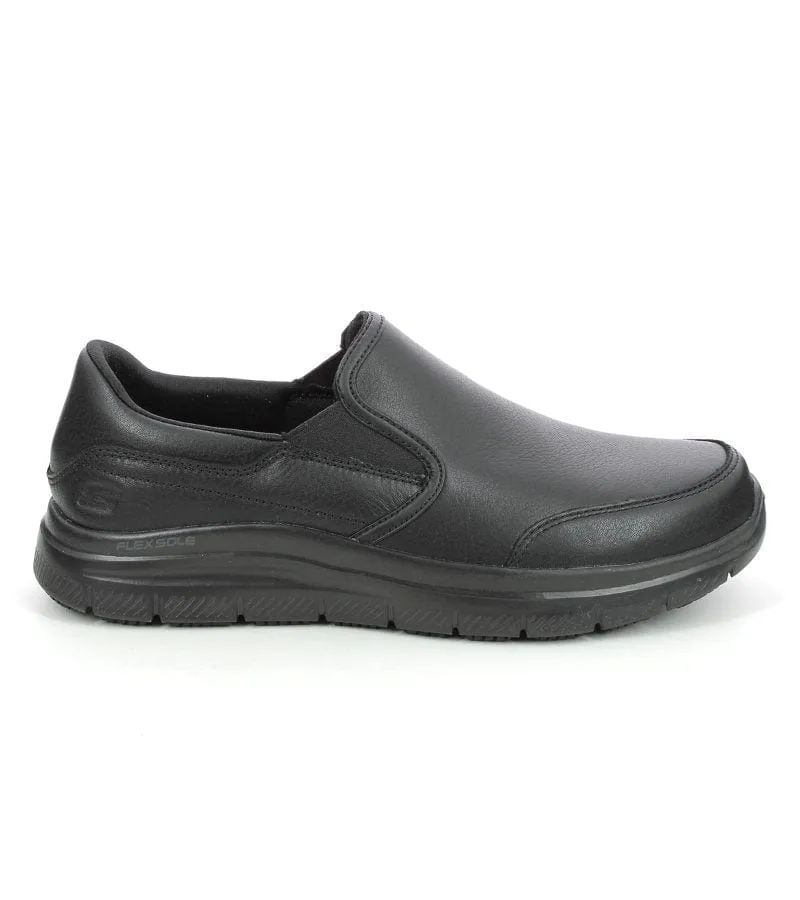 Skechers Mens Slip On Work Shoe Nampa - Groton 77157EC