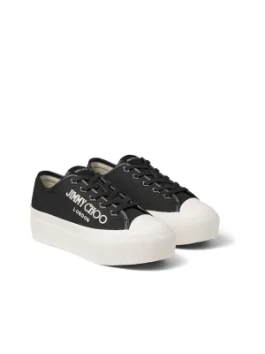 Sneakers With Embroidered Logo
