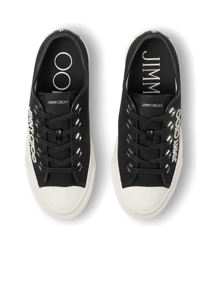 Sneakers With Embroidered Logo