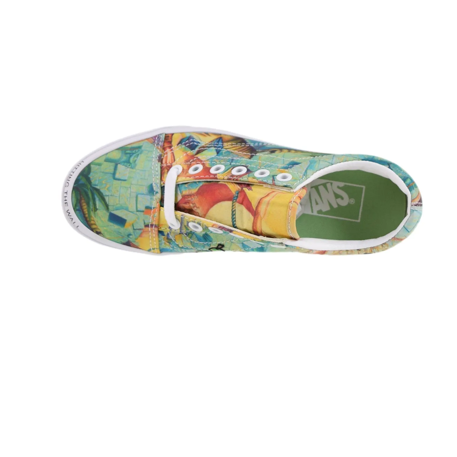 Vans X Moca Judy Baca Old Skool Men's Shoes White-Multi