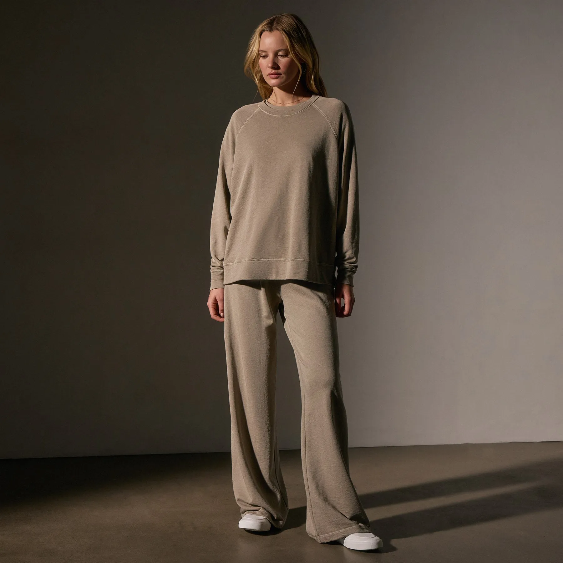 Vintage French Terry Relaxed Sweatshirt - Overcast Pigment