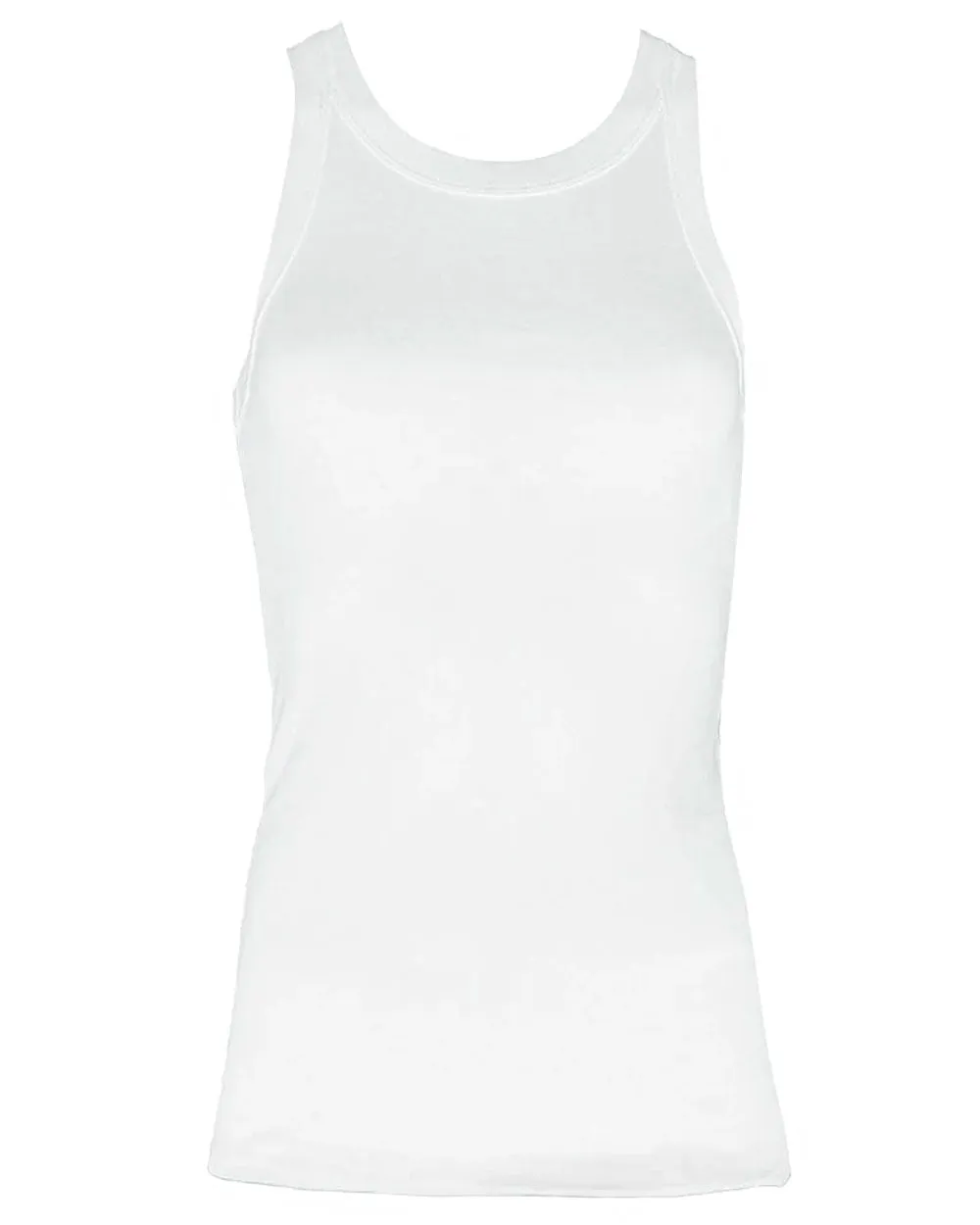 White Supima Cotton Easy Tank