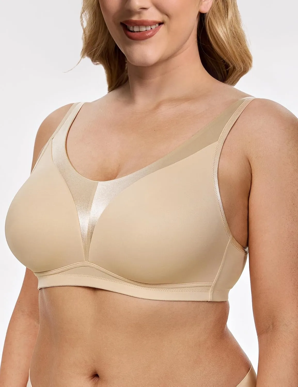 Wireless Full-Coverage Smoothing U-Back Bra