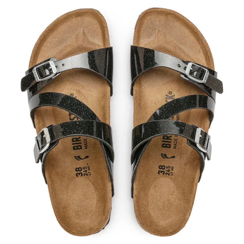 Women's Birkenstock Salina Birko-Flor Color: Magic Galaxy Black