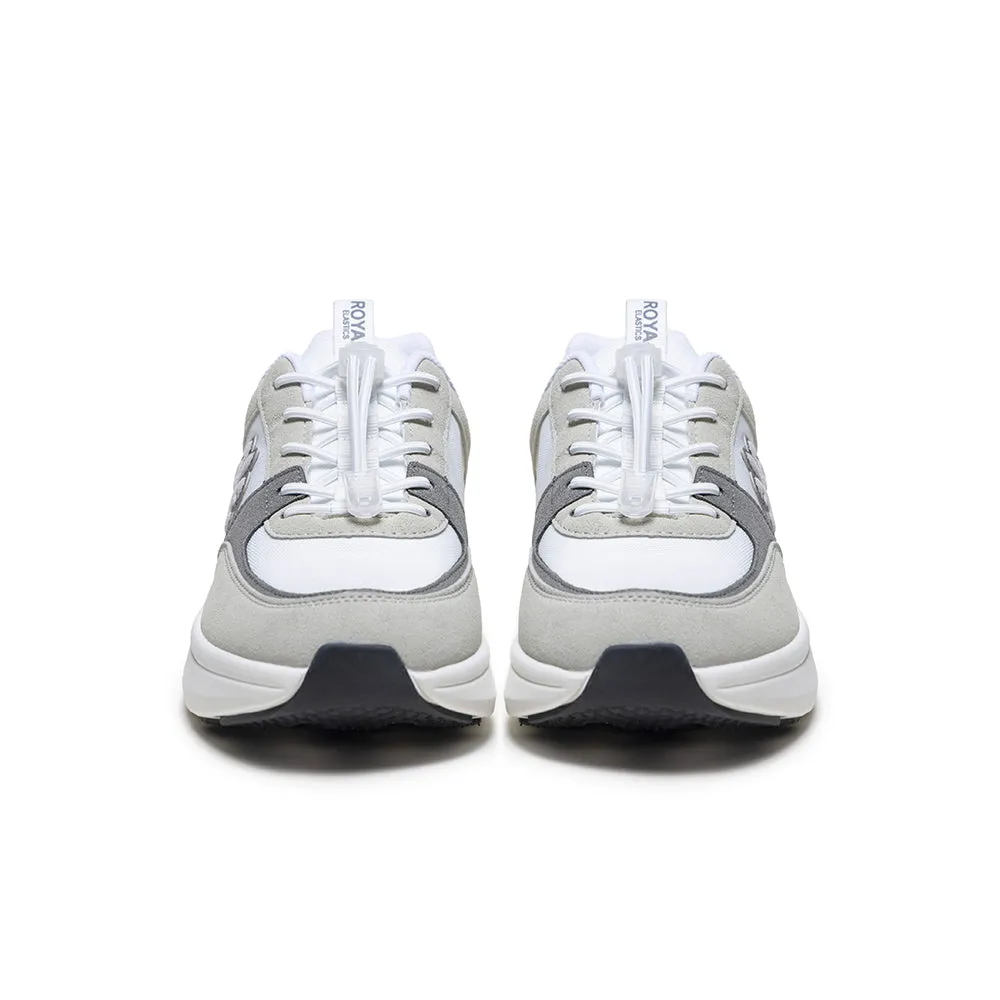 Women's Riviera White Gray Casual Sneakers 97843-088