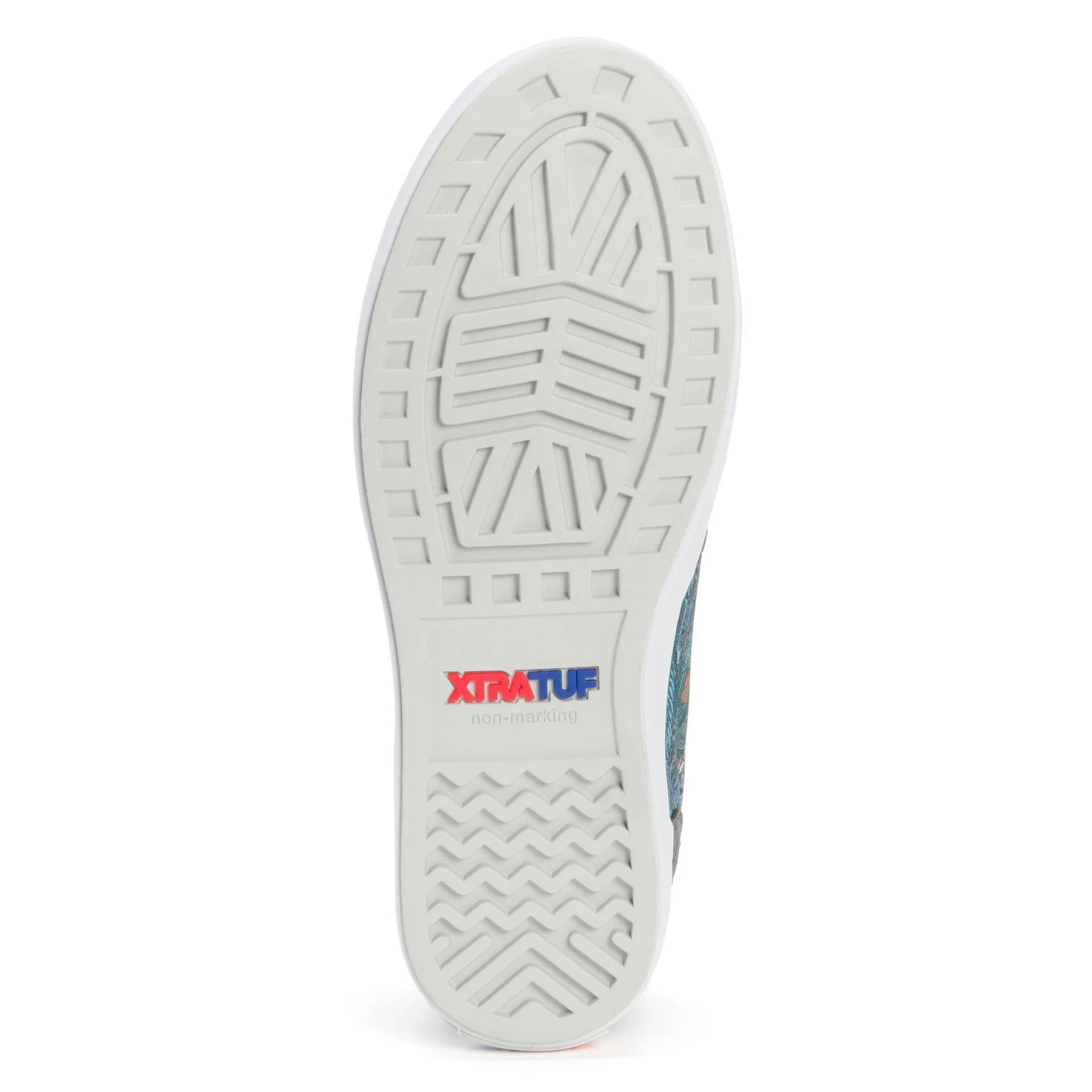 XTRATUF Ladies Fishe®wear Groovy Grayling Sharkbyte Gray Shoes XSW7GG