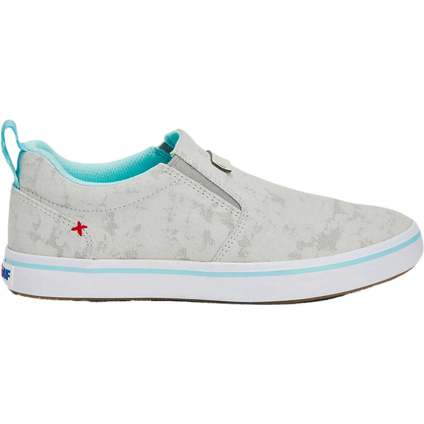 XTRATUF Ladies Sharkbyte Eco Grey Slip on Shoe XSWR100