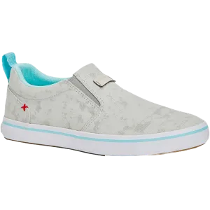 XTRATUF Ladies Sharkbyte Eco Grey Slip on Shoe XSWR100